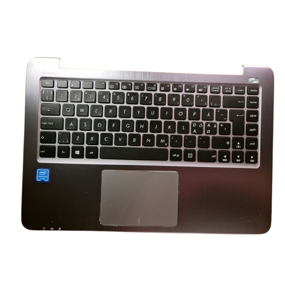 Asus E403NA Keyboard module spare part Swedish/Norwegian/Danish refurbished