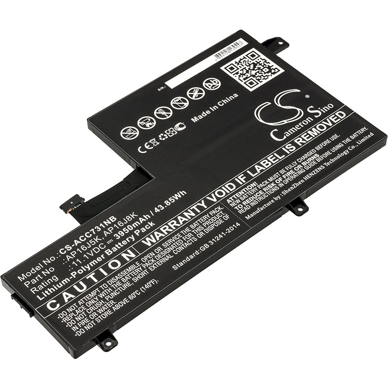 Battery for Acer Chromebook 11 N7 C731-C11A 3950mAh / 43.85Wh