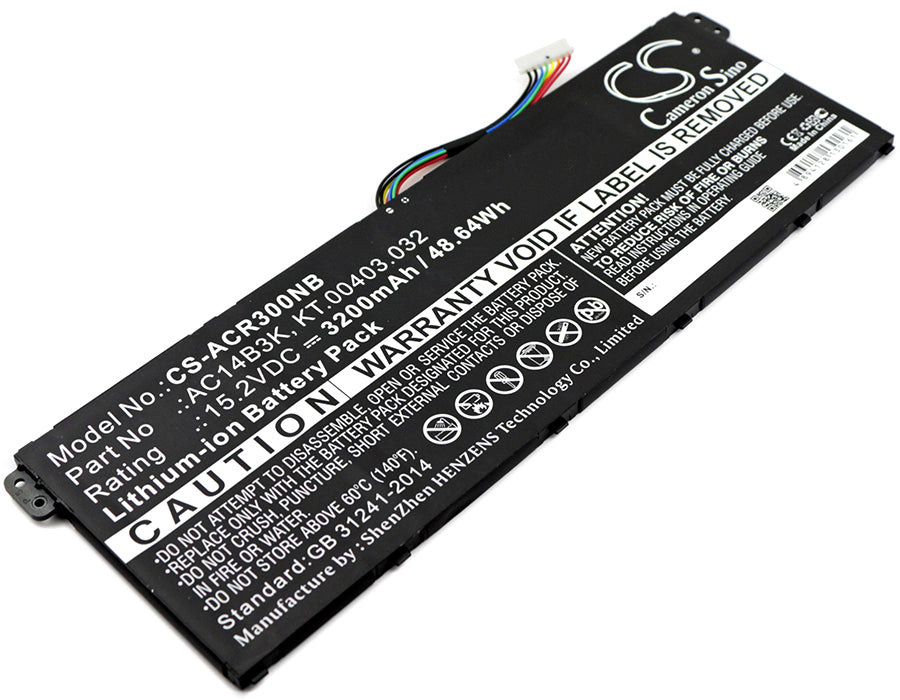 Battery for Acer Aspire R5-571TG-31X0 3200mAh / 48.64Wh