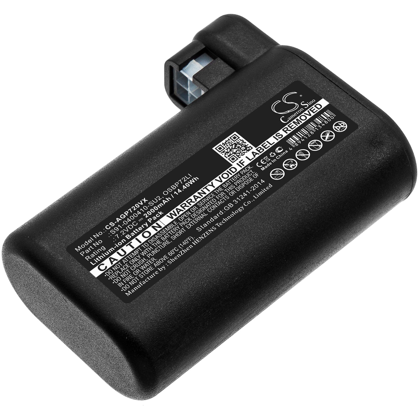Batteri till AEG 900258195 2000mAh / 14.40Wh