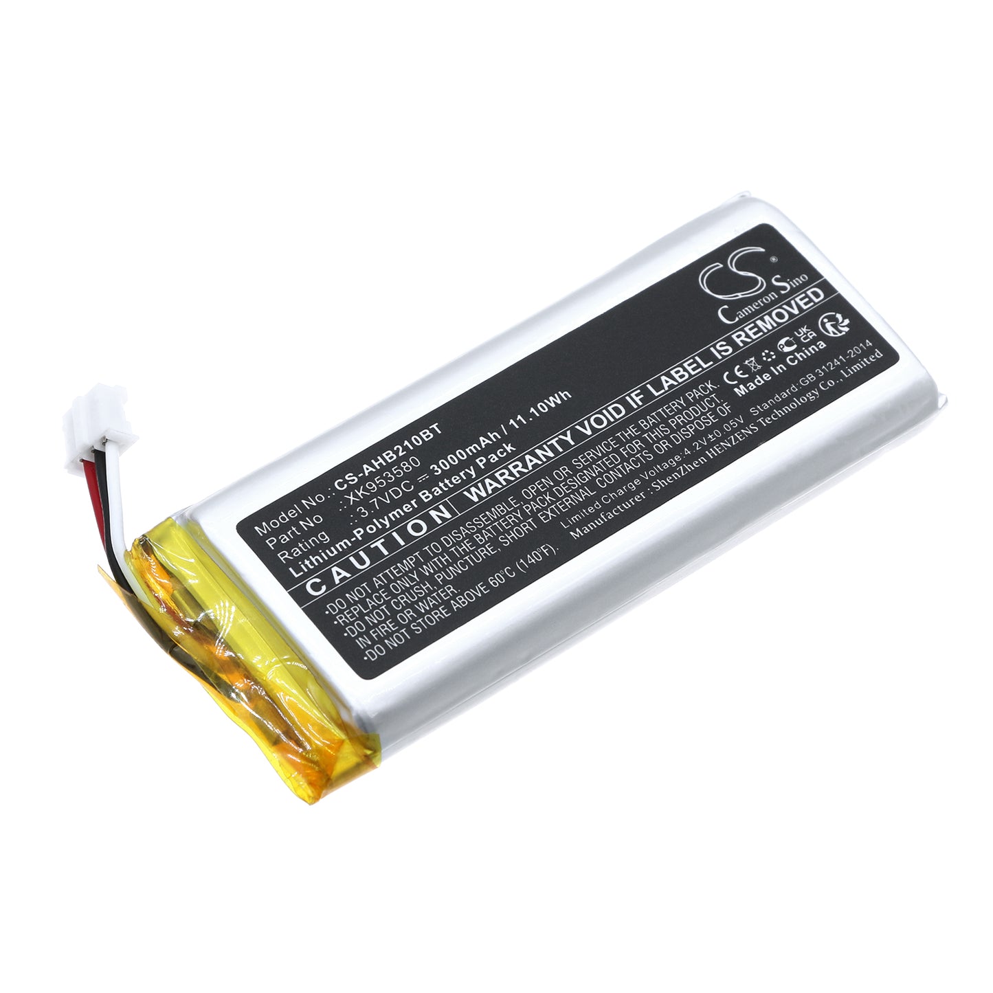 Batteri till Ajax Hub 2 4G Backup Battery 3000mAh / 11.10Wh