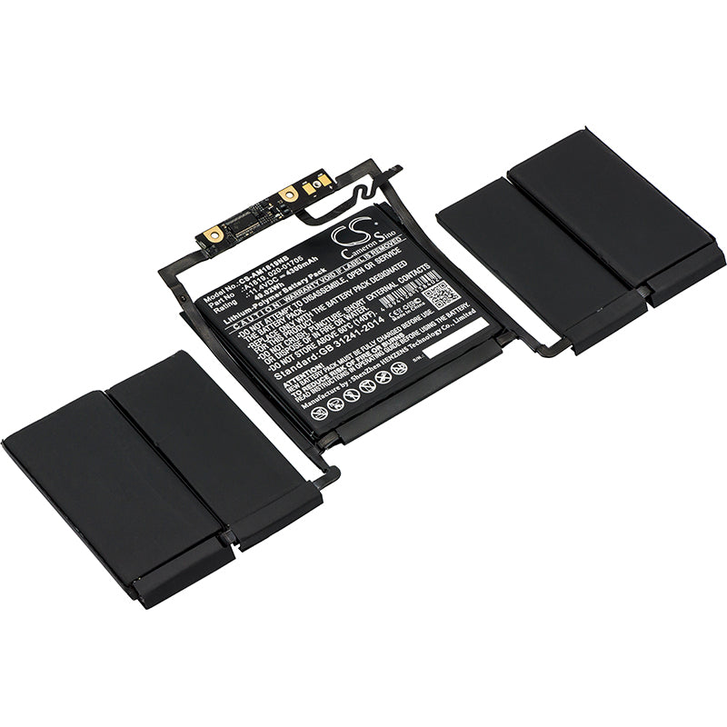 Batteri till Apple A1706 4300mAh / 49.02Wh