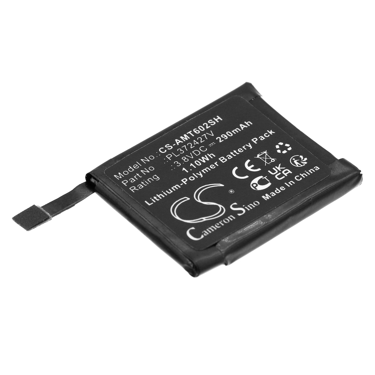 Batteri till Amazfit A1602 290mAh / 1.10Wh
