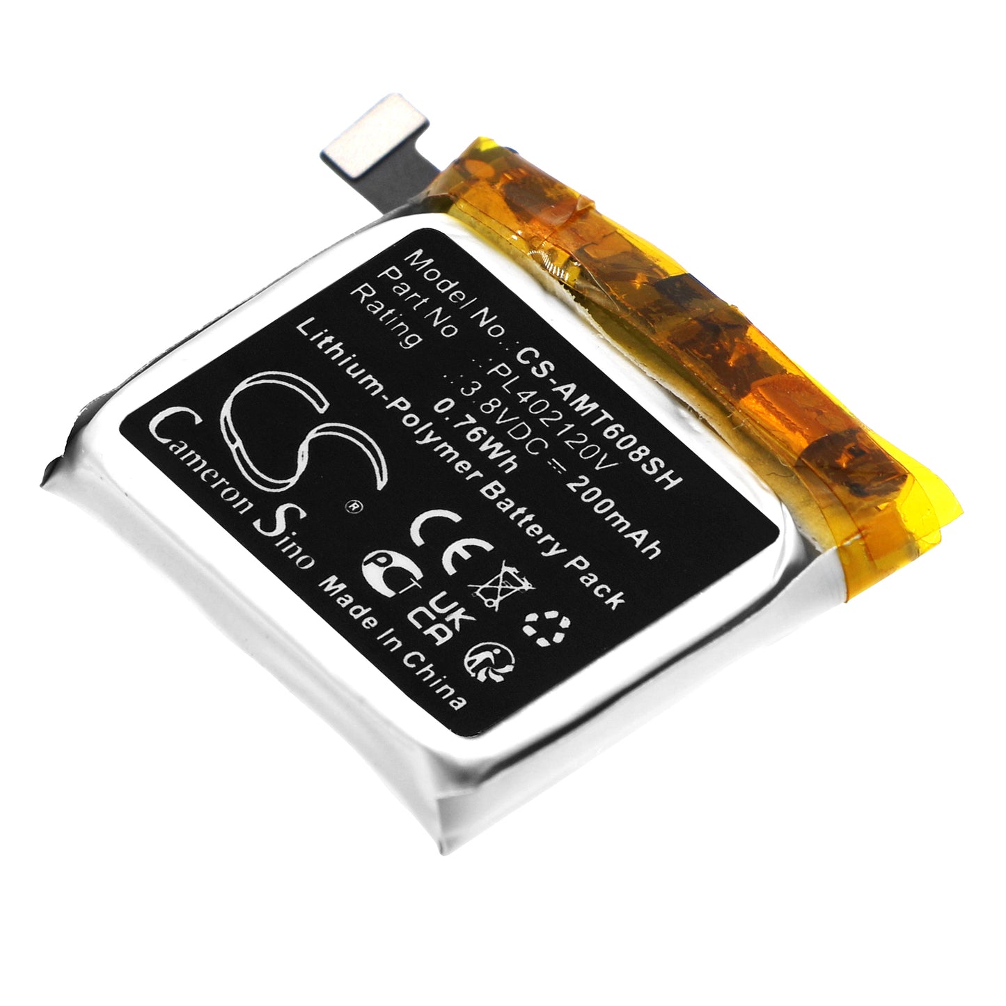 Batteri till Amazfit Bip 200mAh / 0.76Wh