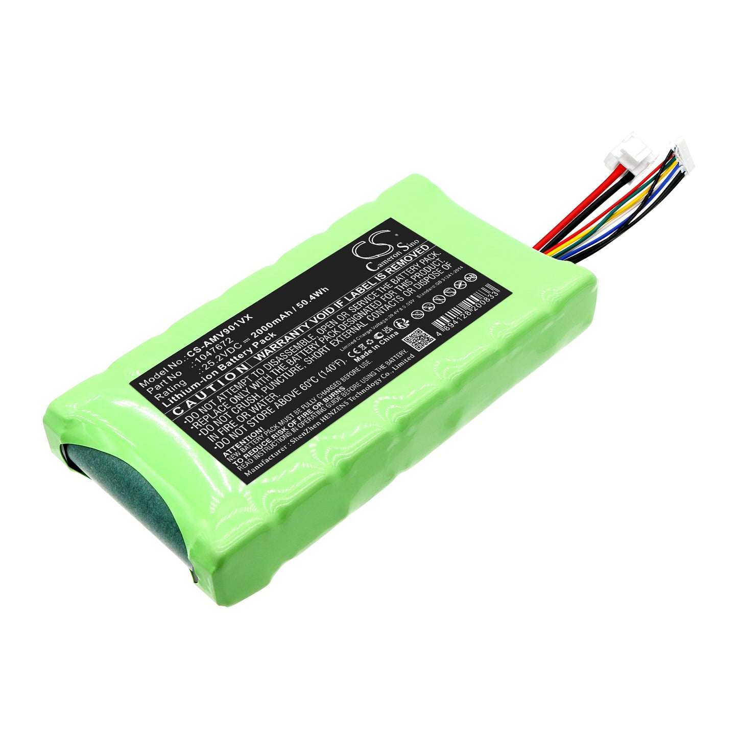 Batteri till AMICA VM 9001 2000mAh / 50.4Wh
