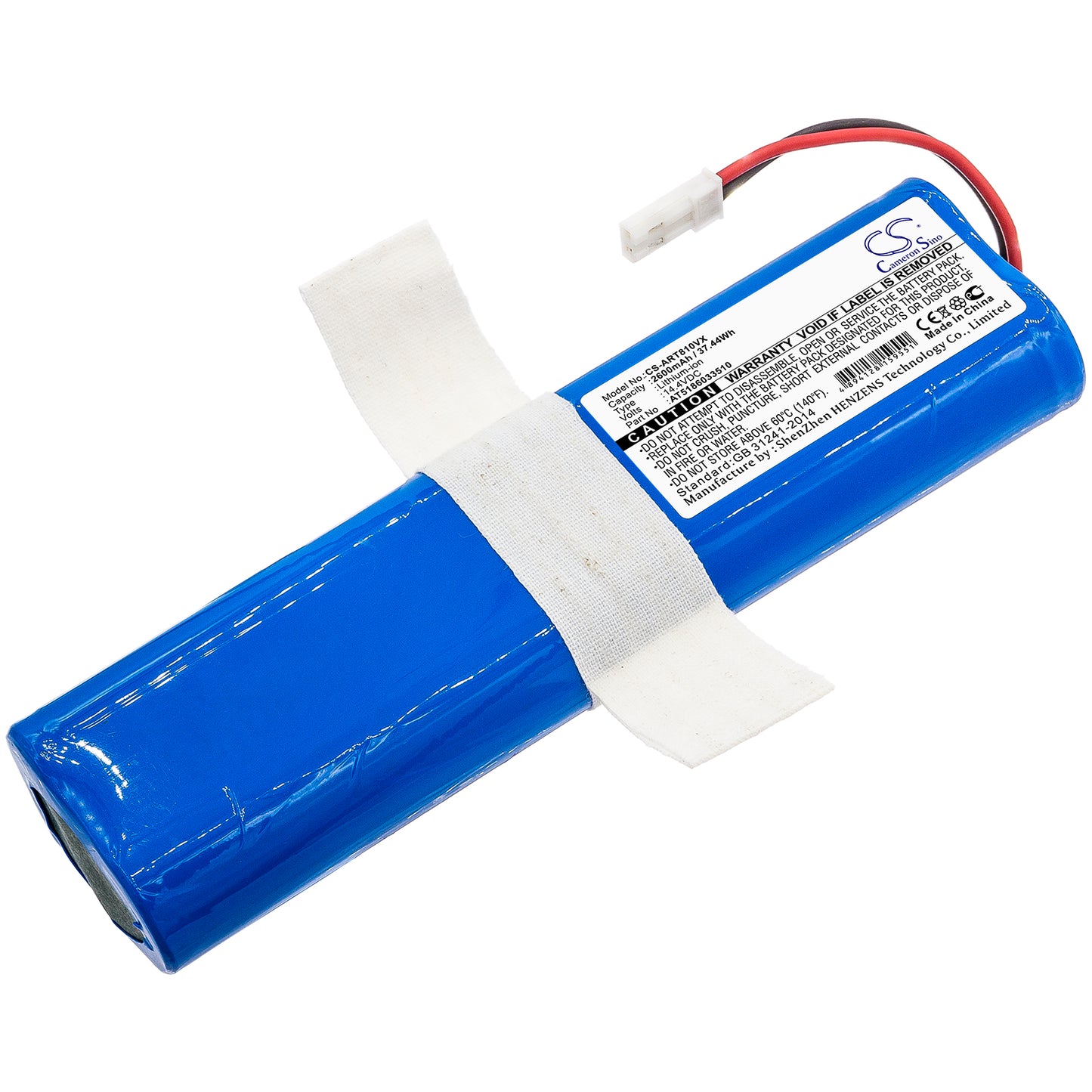 Batteri till Ariete Rotating 2718 2600mAh / 37.44Wh