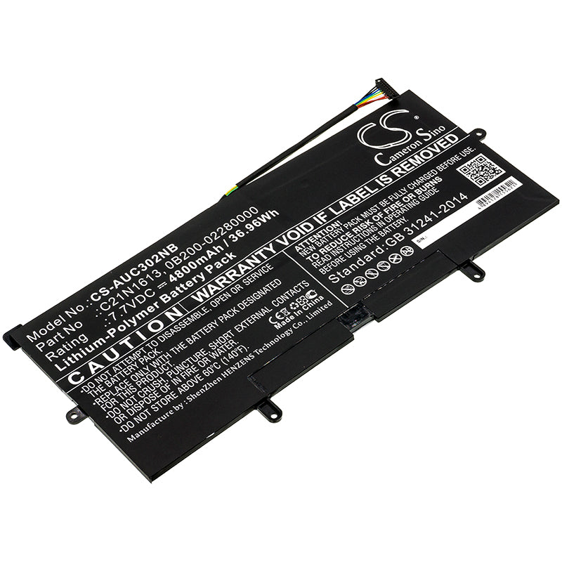 Batteri till Asus C302CA 4800mAh / 36.96Wh