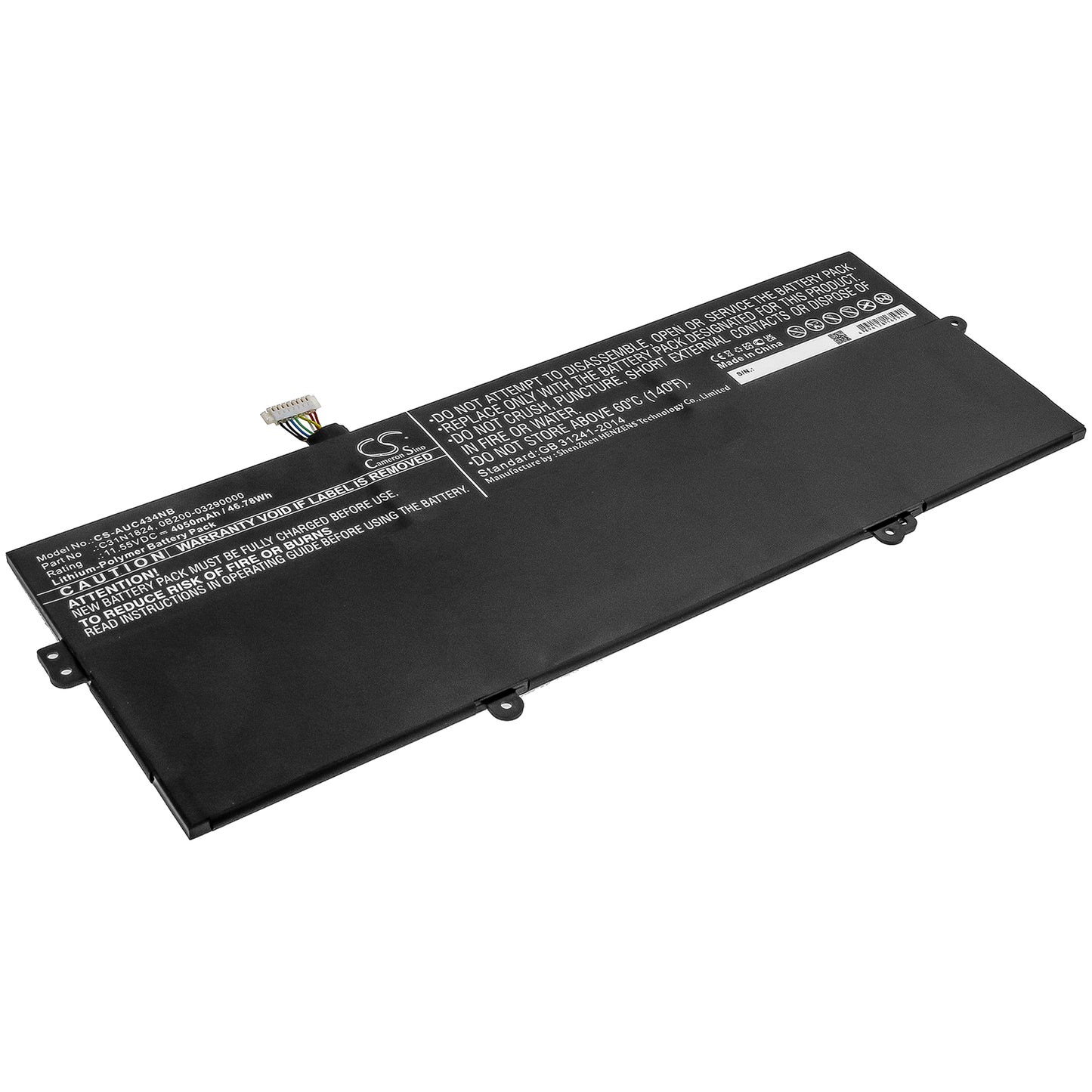 Akku Asus C434TA-AI0095 4050mAh / 46.78Wh