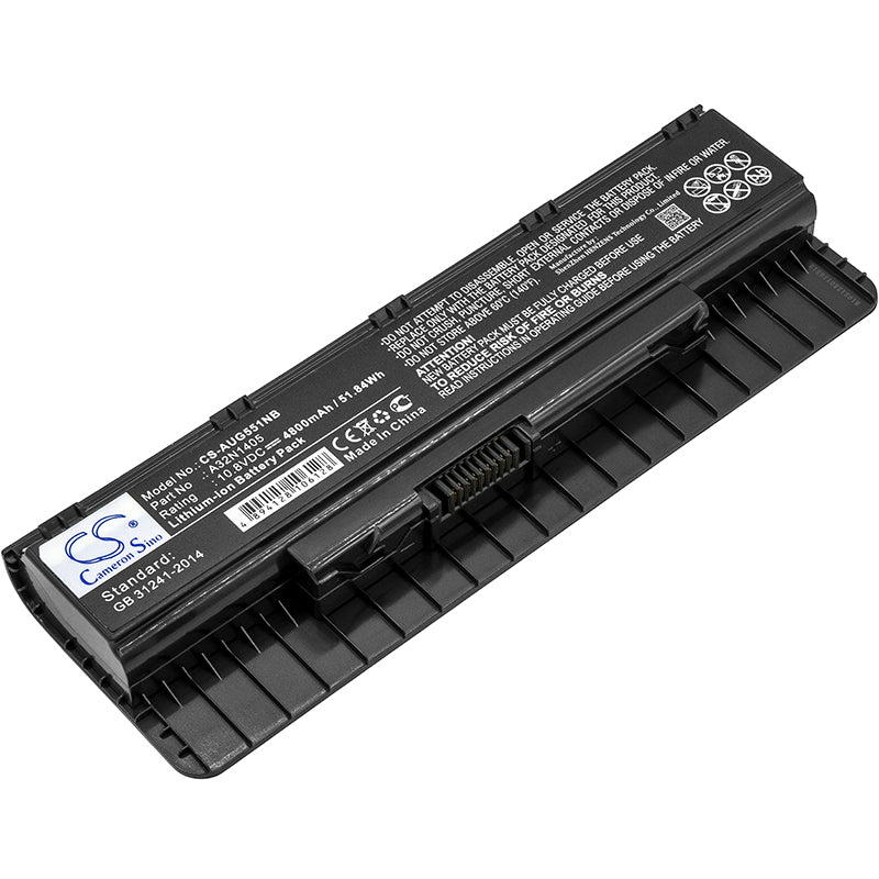 Battery for Asus N751JX-T7034H 4800mAh / 51.84Wh
