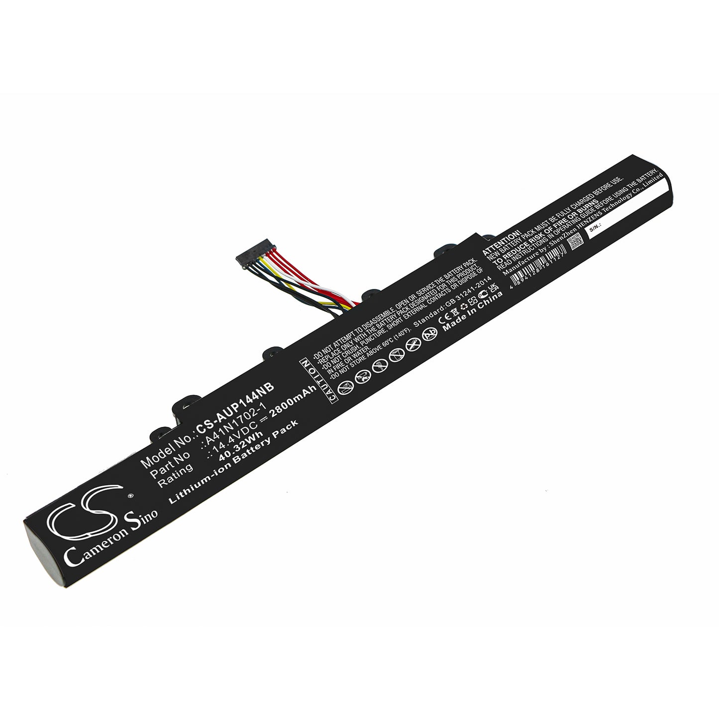 Batteri till Asus P1440FA 2800mAh / 40.32Wh