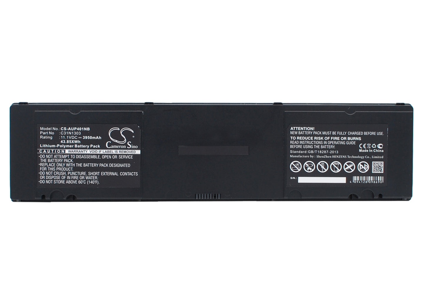 Batteri till Asus PU401LA-WO183G 3950mAh / 43.85Wh