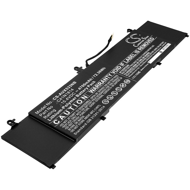 Batteri till Asus ZenBook 15 UX533FD-BP8505T 4700mAh / 72.38Wh