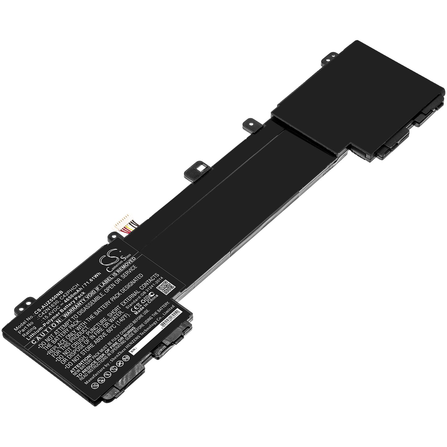 Battery for Asus ZenBook Pro UX550VD-BN008R 4650mAh / 71.61Wh