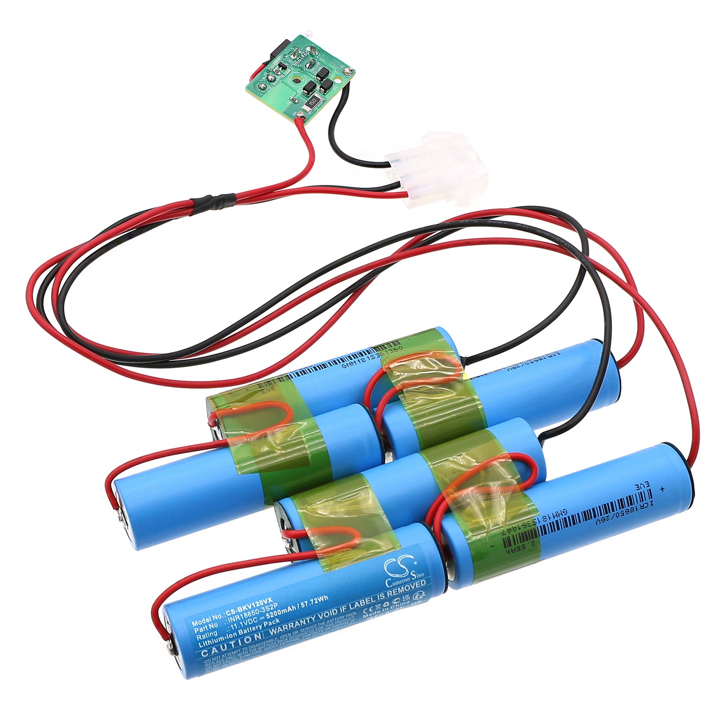 Batteri till Black&Decker FHV1200 TYPE 1 5200mAh / 57.72Wh