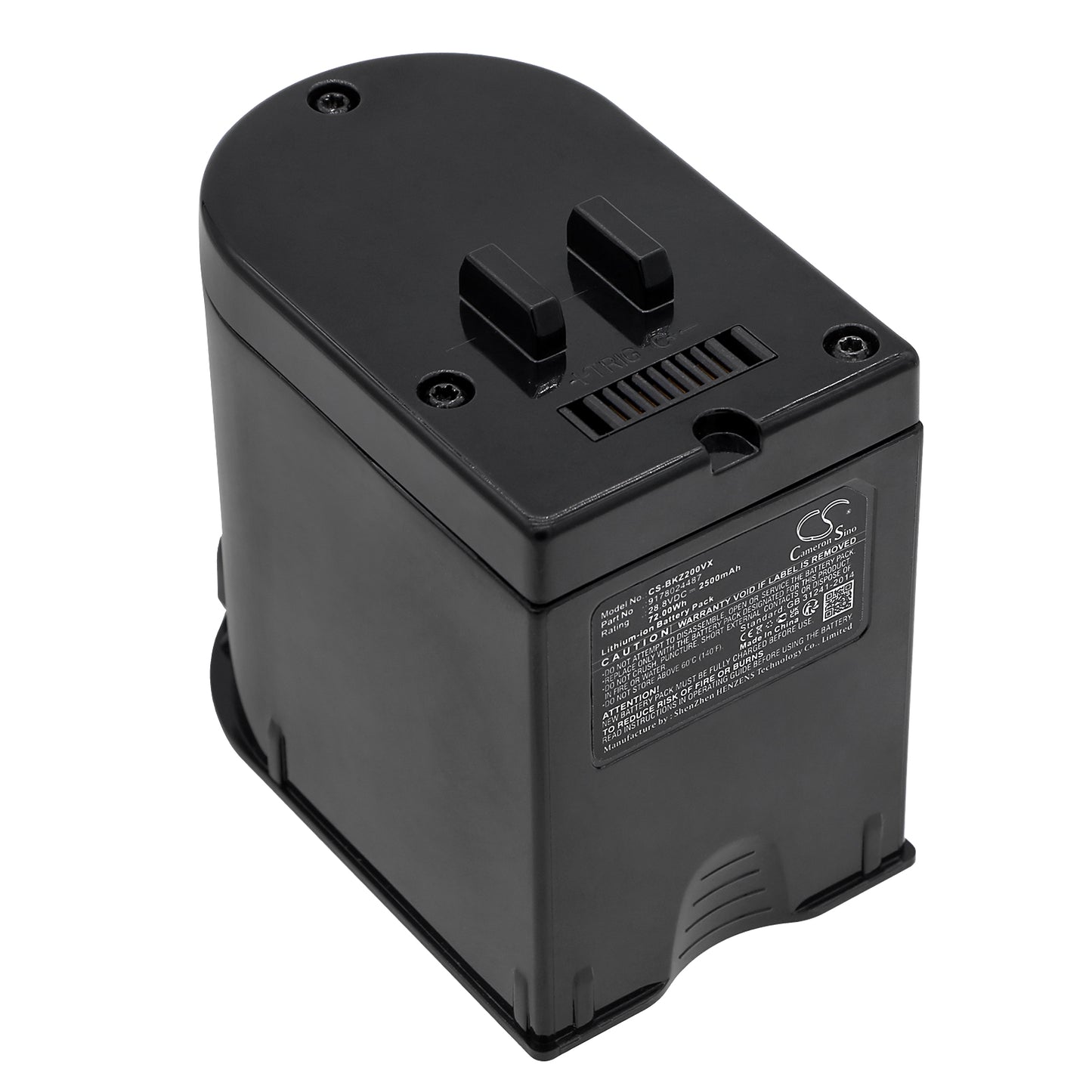 Batteri till Beko ZB2007 2500mAh / 72.00Wh