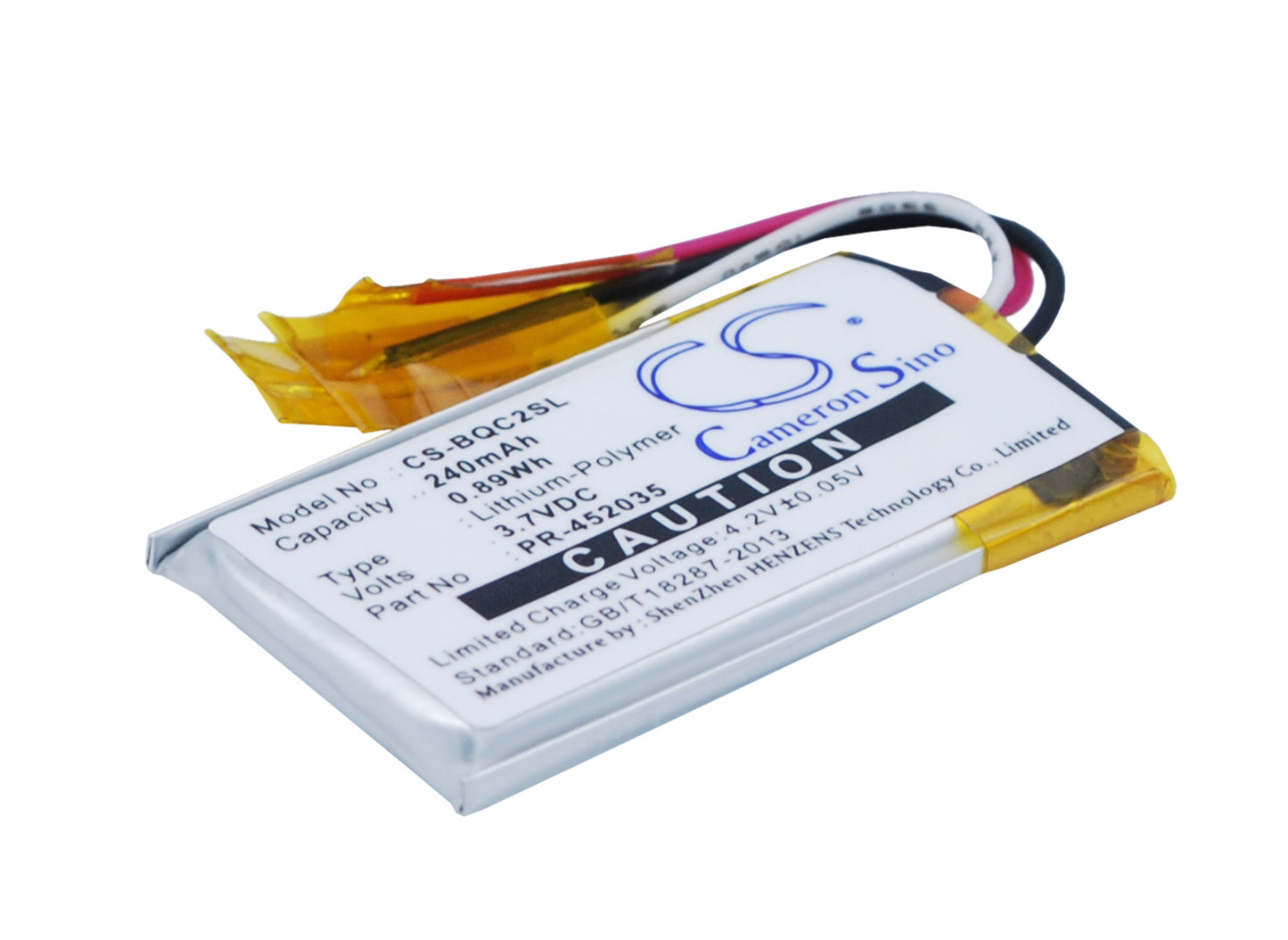 Akku Bose QuietComfort 20 240 mAh / 0,89 Wh