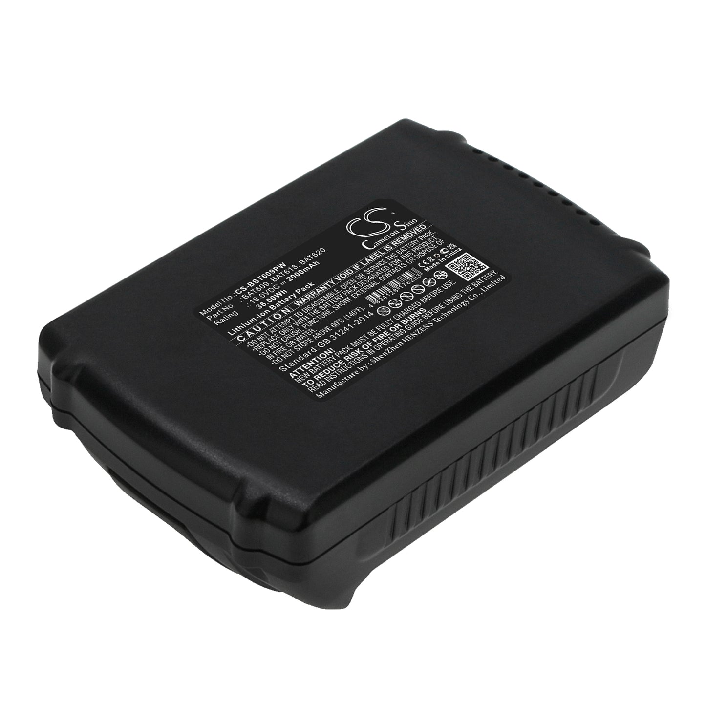 Batteri till Bosch GSB 18 VE-2-LI 2000mAh / 36.00Wh