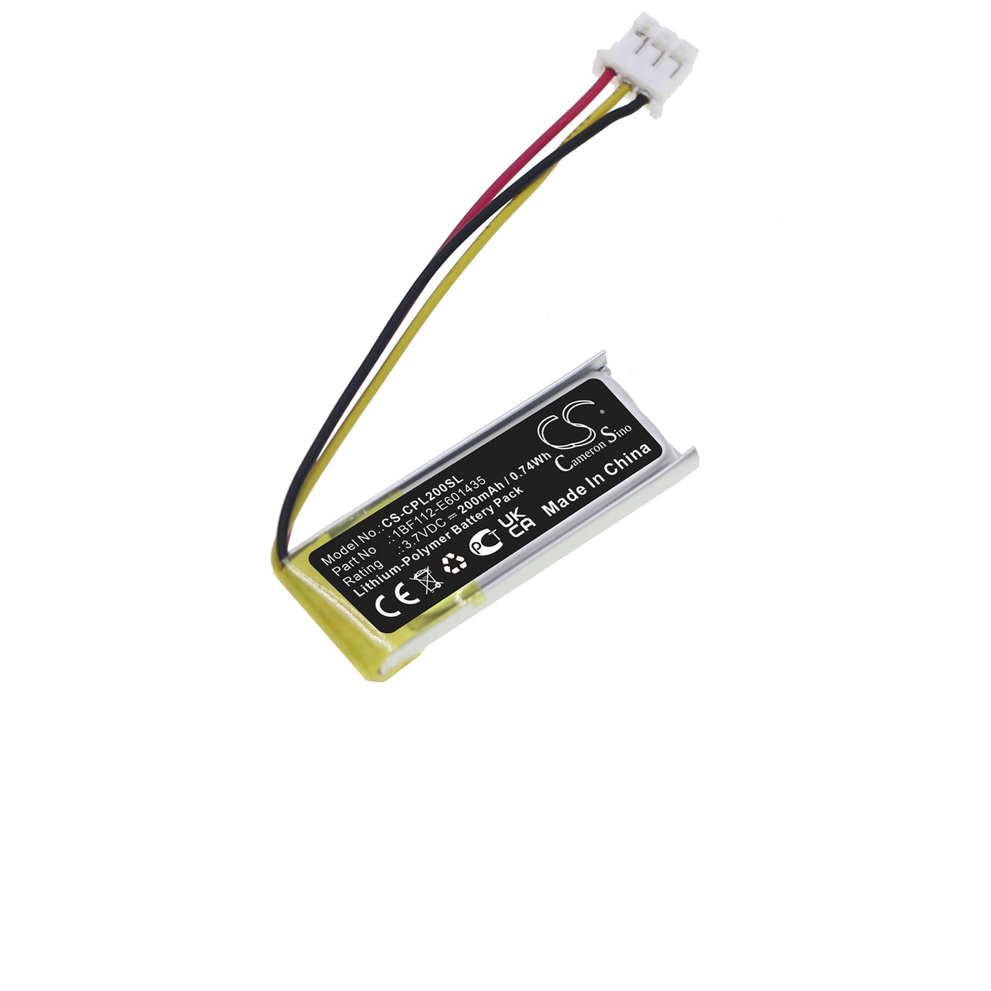 Battery for CalAmp LMU-300 200mAh / 0.74Wh