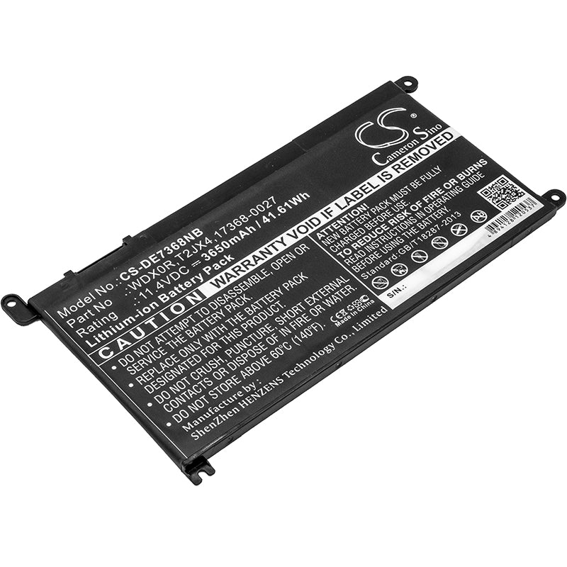 Batteri till DELL Inspiron 17 5770-0357 3650mAh / 41.61Wh