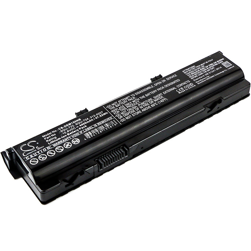 Battery for DELL Alienware P08G 4400mAh / 47.52Wh