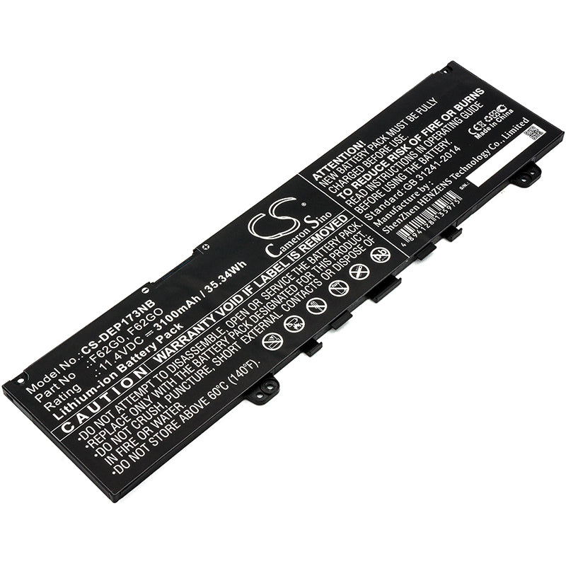 Battery for DELL Vostro 13-5391-R1605A 3100mAh / 35.34Wh