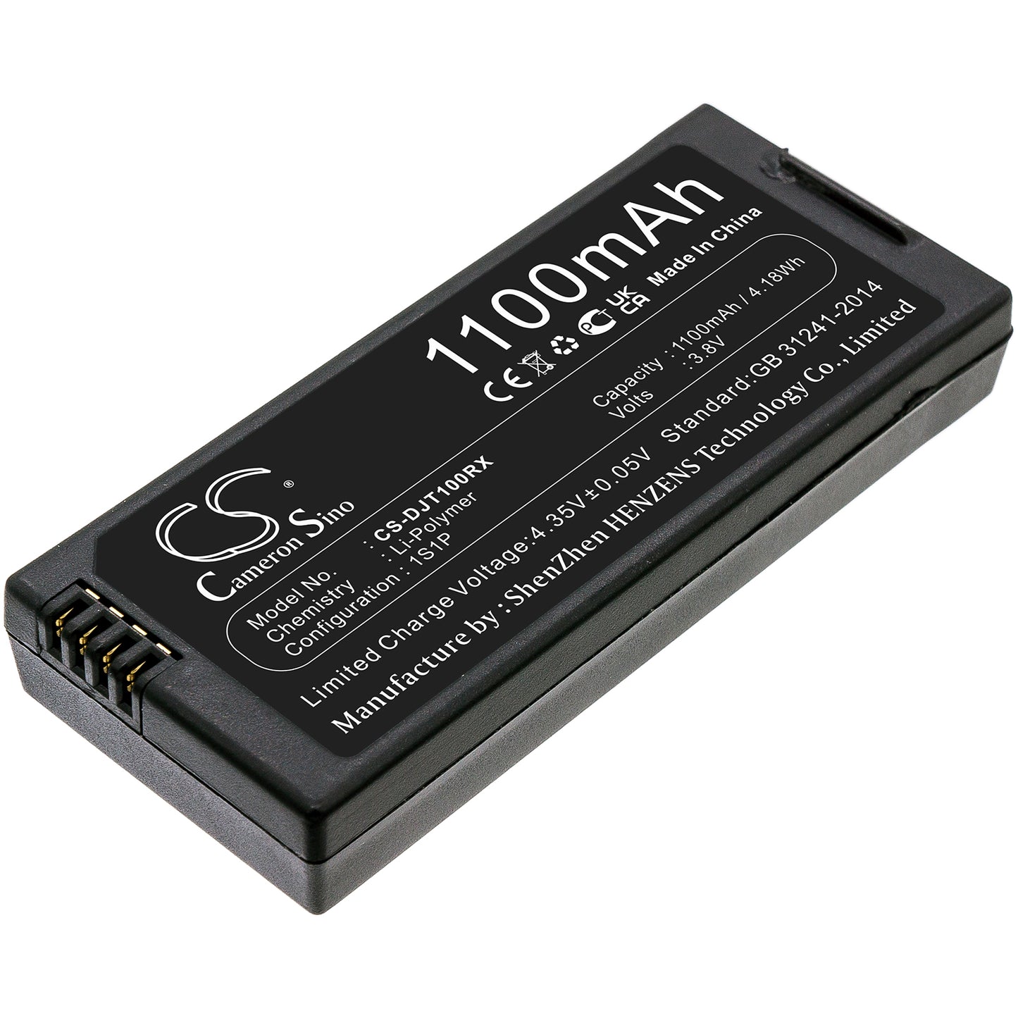 Batteri till DJI Tello 1100mAh / 4.18Wh