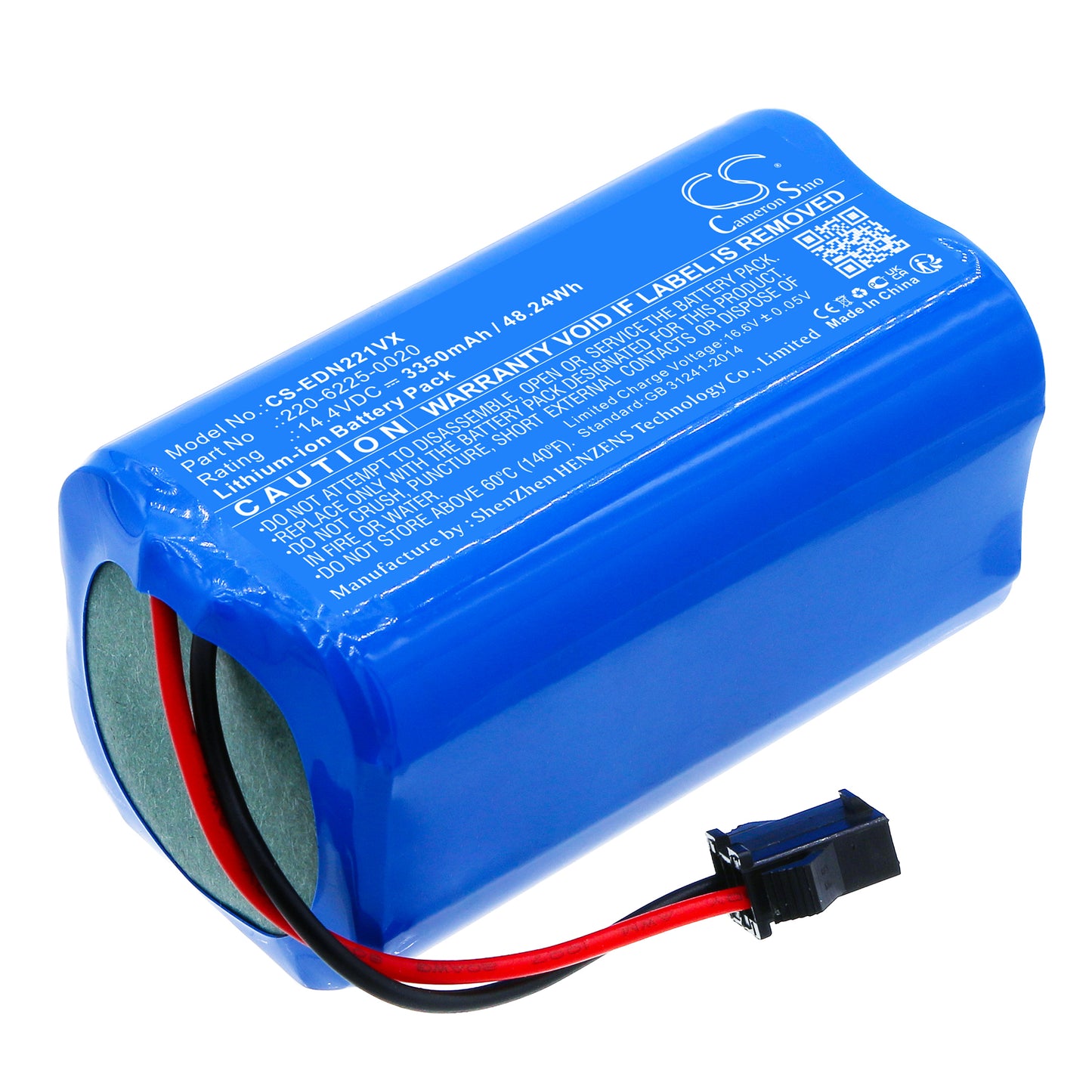 Battery for Ecovacs Deebot U2 Pro 3350mAh / 48.24Wh