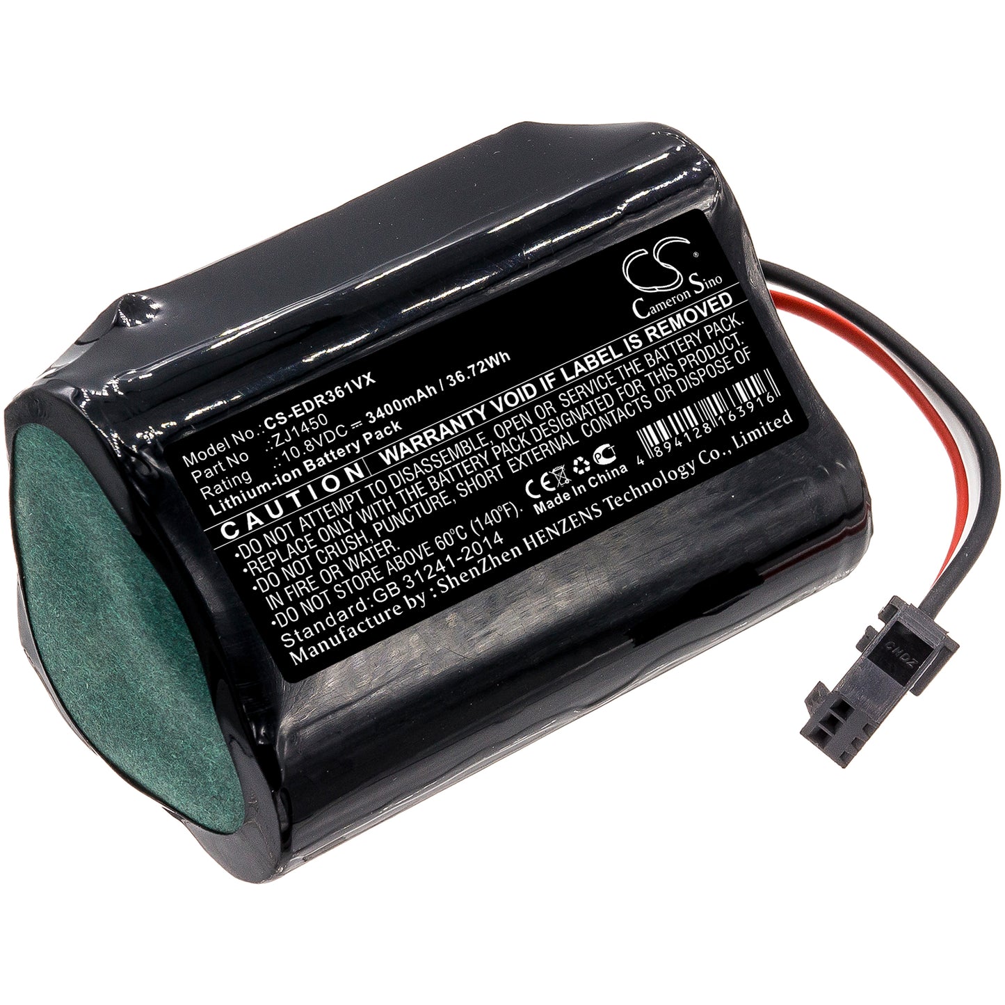 Akku Ecovacs D36E 3400mAh / 36.72Wh