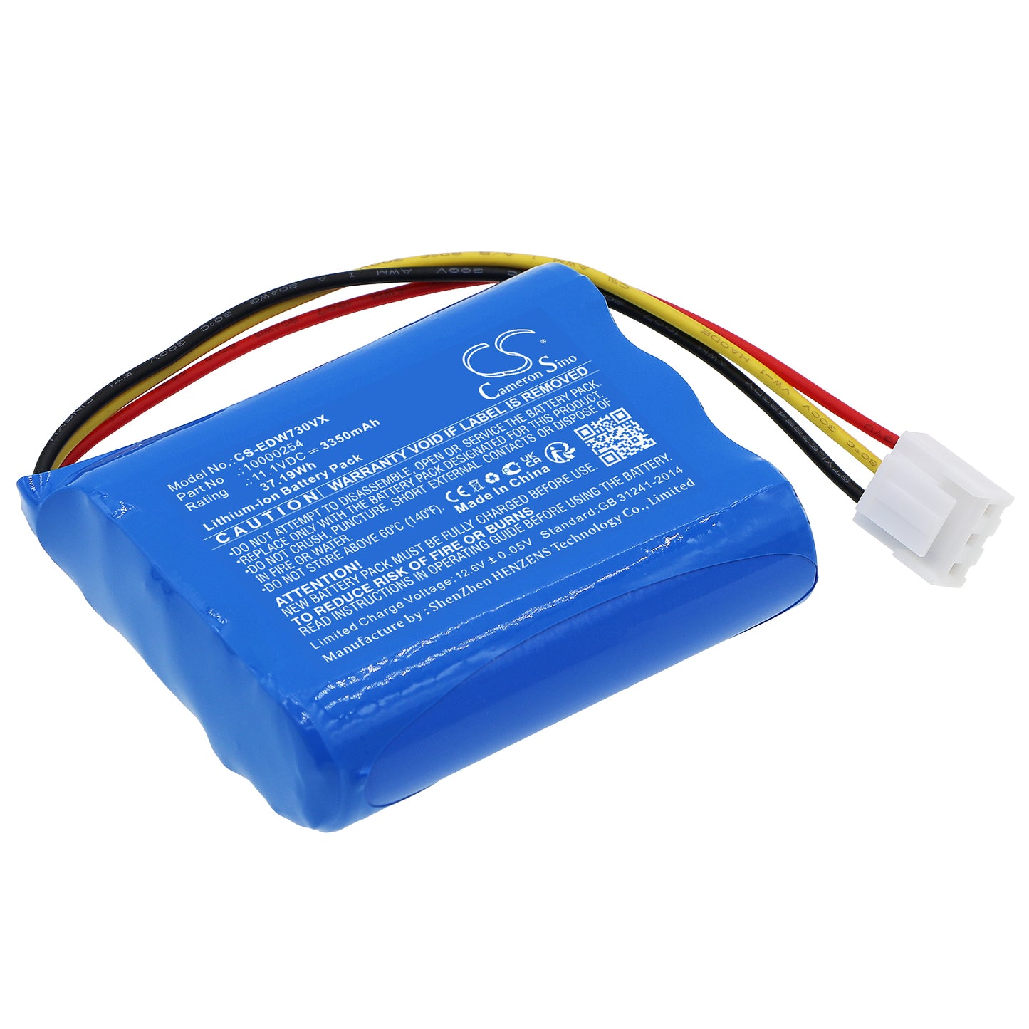 Battery for Ecovacs Winbot W733 3350mAh / 37.19Wh