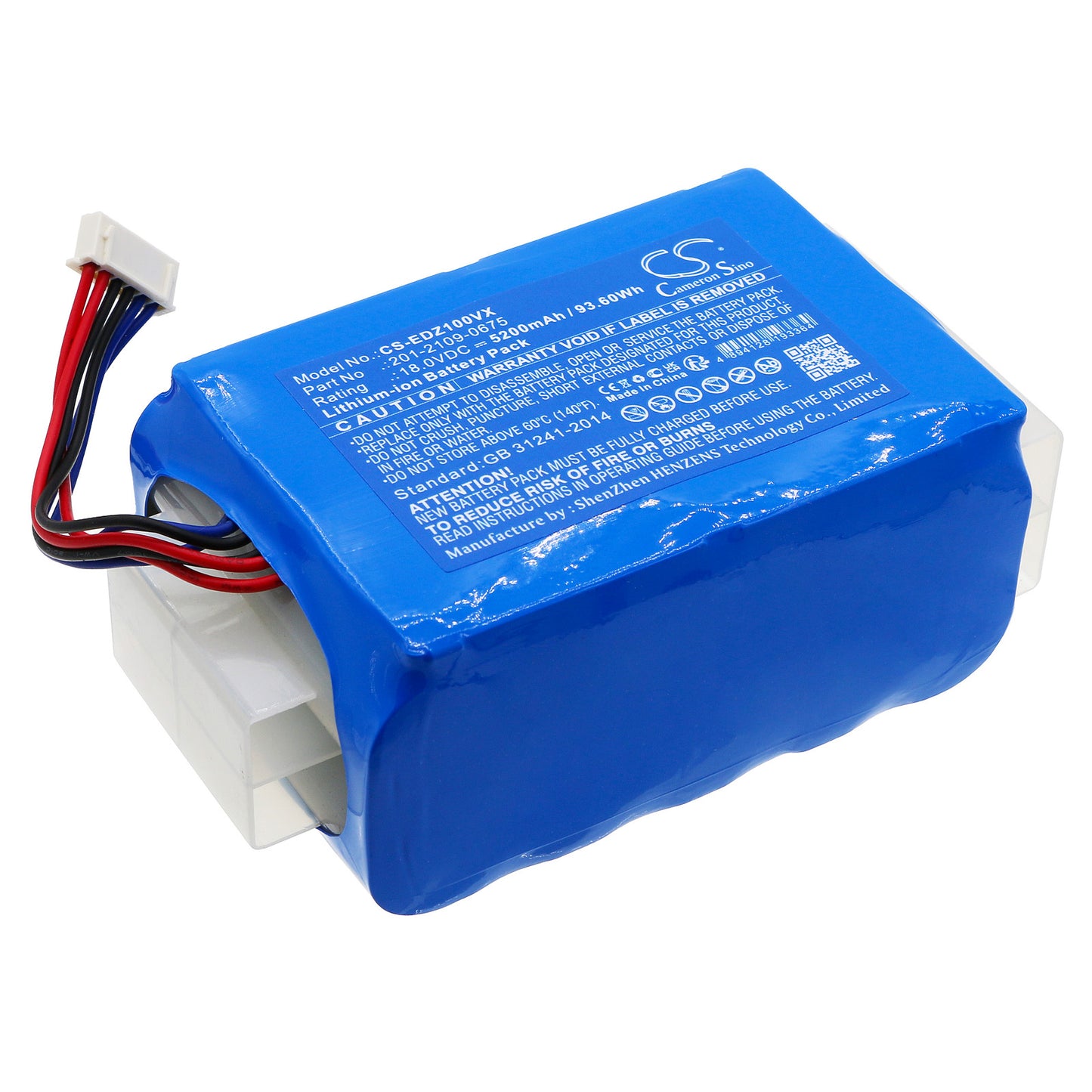 Batteri till Ecovacs AZ1 5200mAh / 93.60Wh