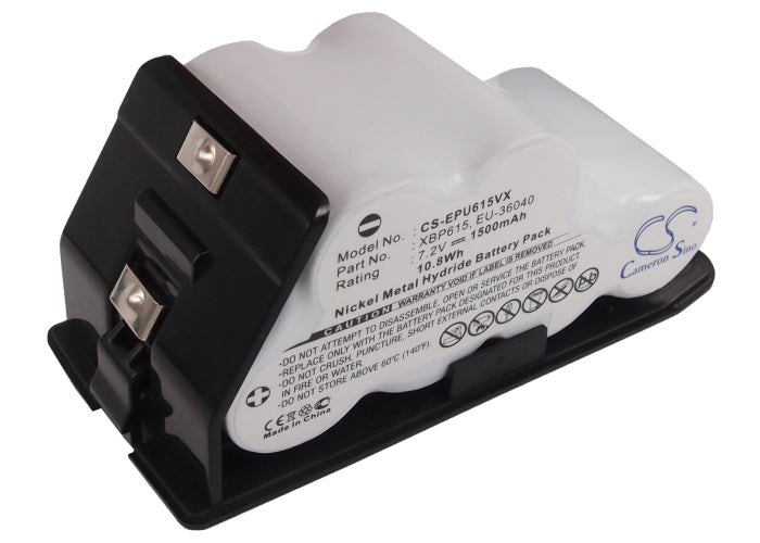 Batteri till Euro Pro Shark UV615H 1500mAh / 10.80Wh