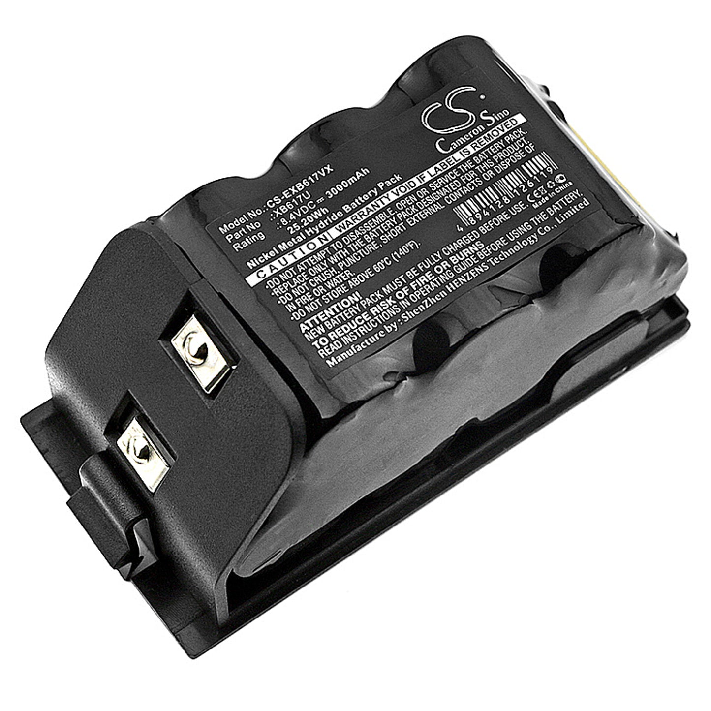 Batteri till Euro Pro XB617U 3000mAh / 25.20Wh