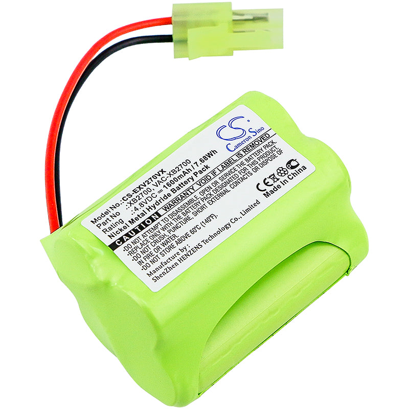 Batteri till Euro Pro XB2700 1600mAh / 7.68Wh