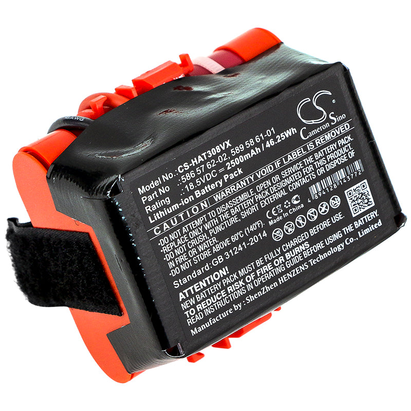 Batteri till Husqvarna Automower 305 2500mAh / 46.25Wh
