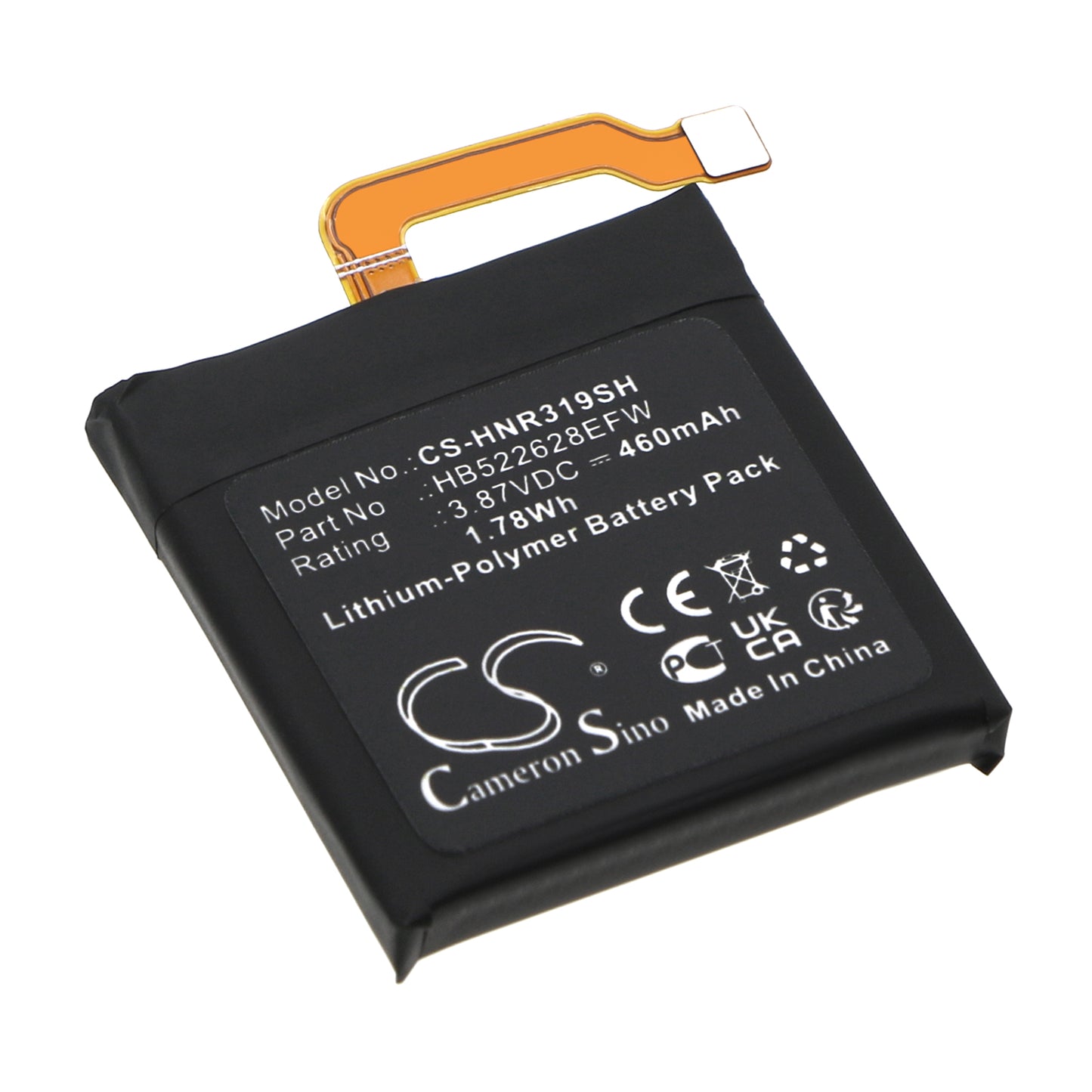 Battery for Honor MUS-B19 460mAh / 1.78Wh