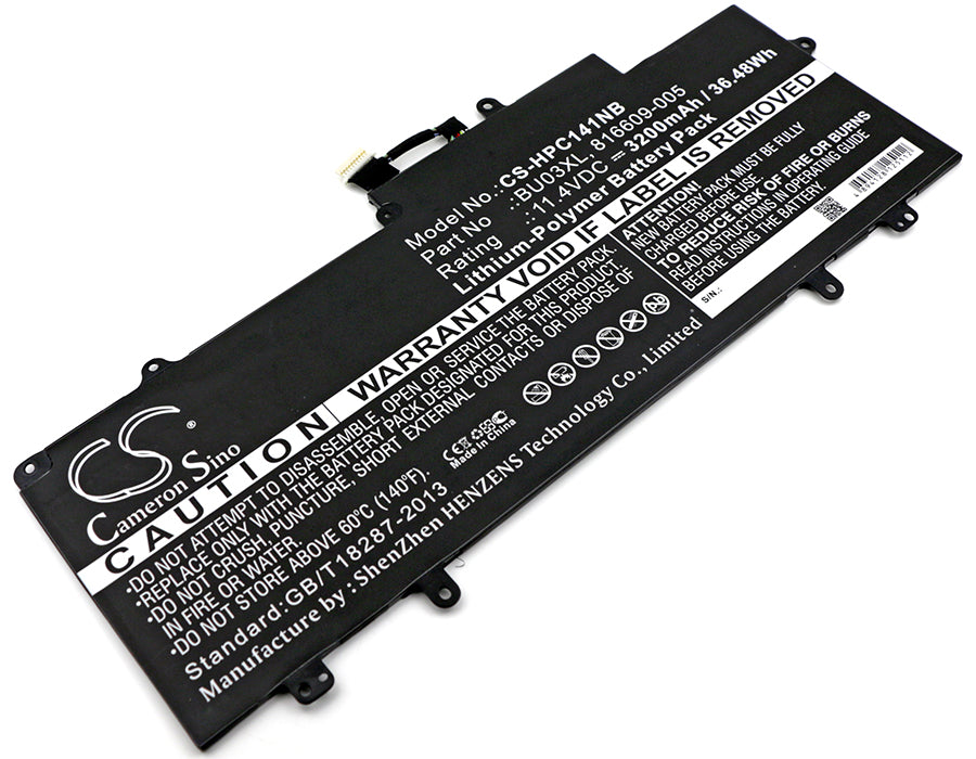 Battery for HP Chromebook 14-AK040WM 3200mAh / 36.48Wh