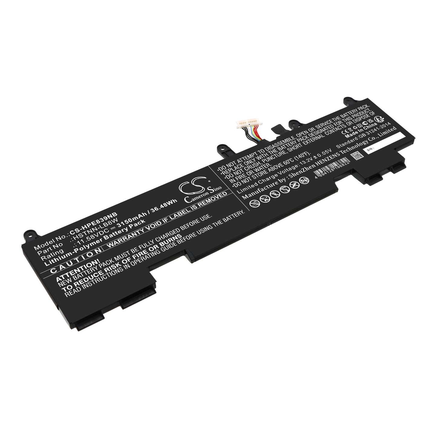 Batteri till HP EliteBook 840 G9 3150mAh / 36.48Wh