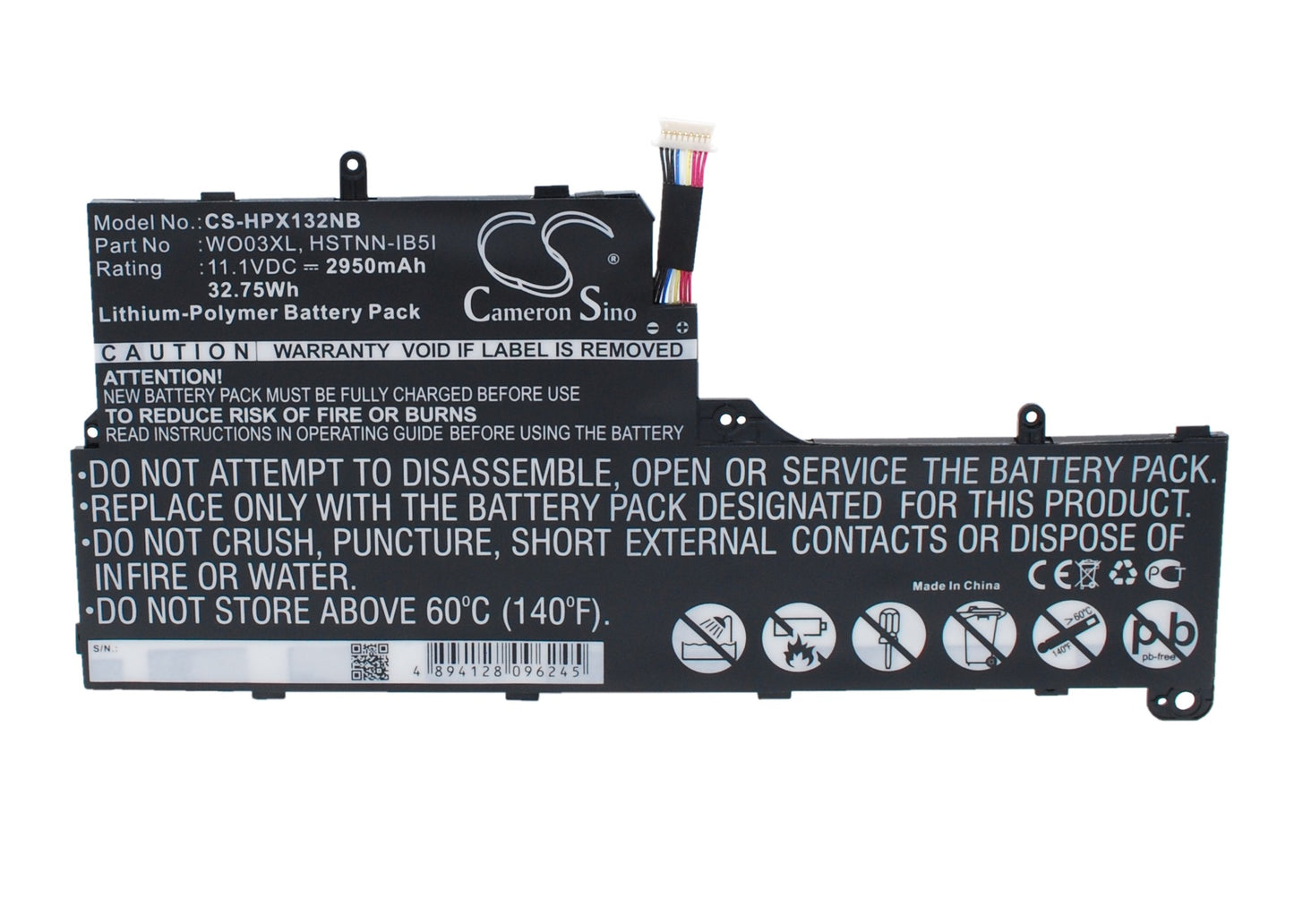 Batteri till HP Pavilion 13-P100ER 2950mAh / 32.75Wh