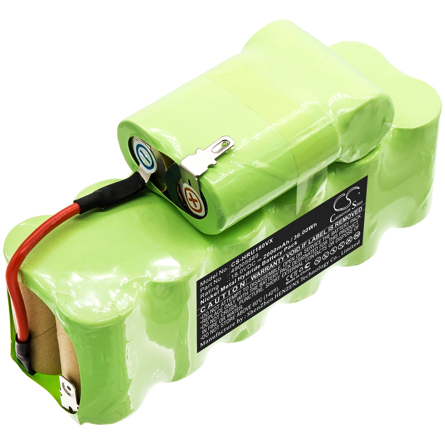 Battery for Hoover SU180WT 2000mAh / 36.00Wh