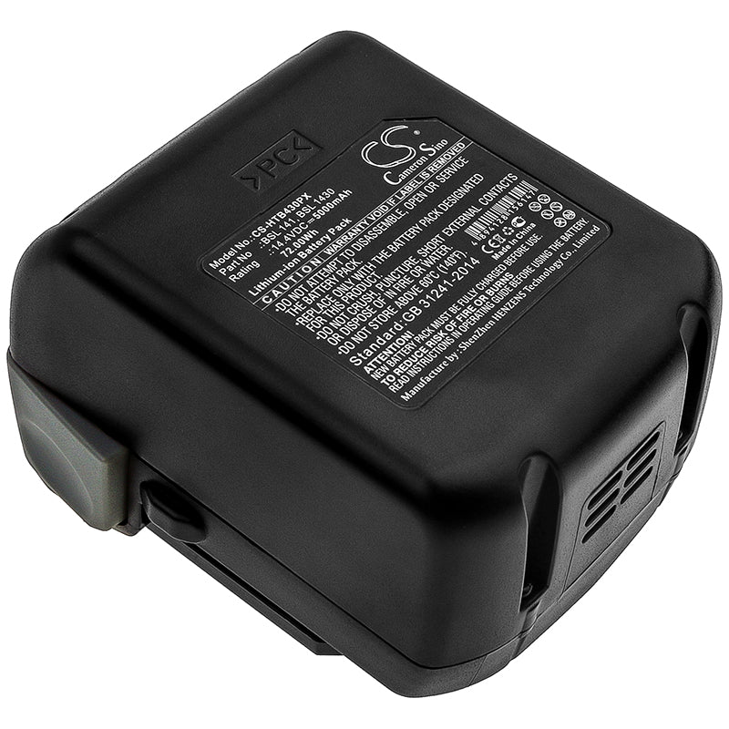Battery for Hitachi CD 14DSL 5000mAh / 72.00Wh