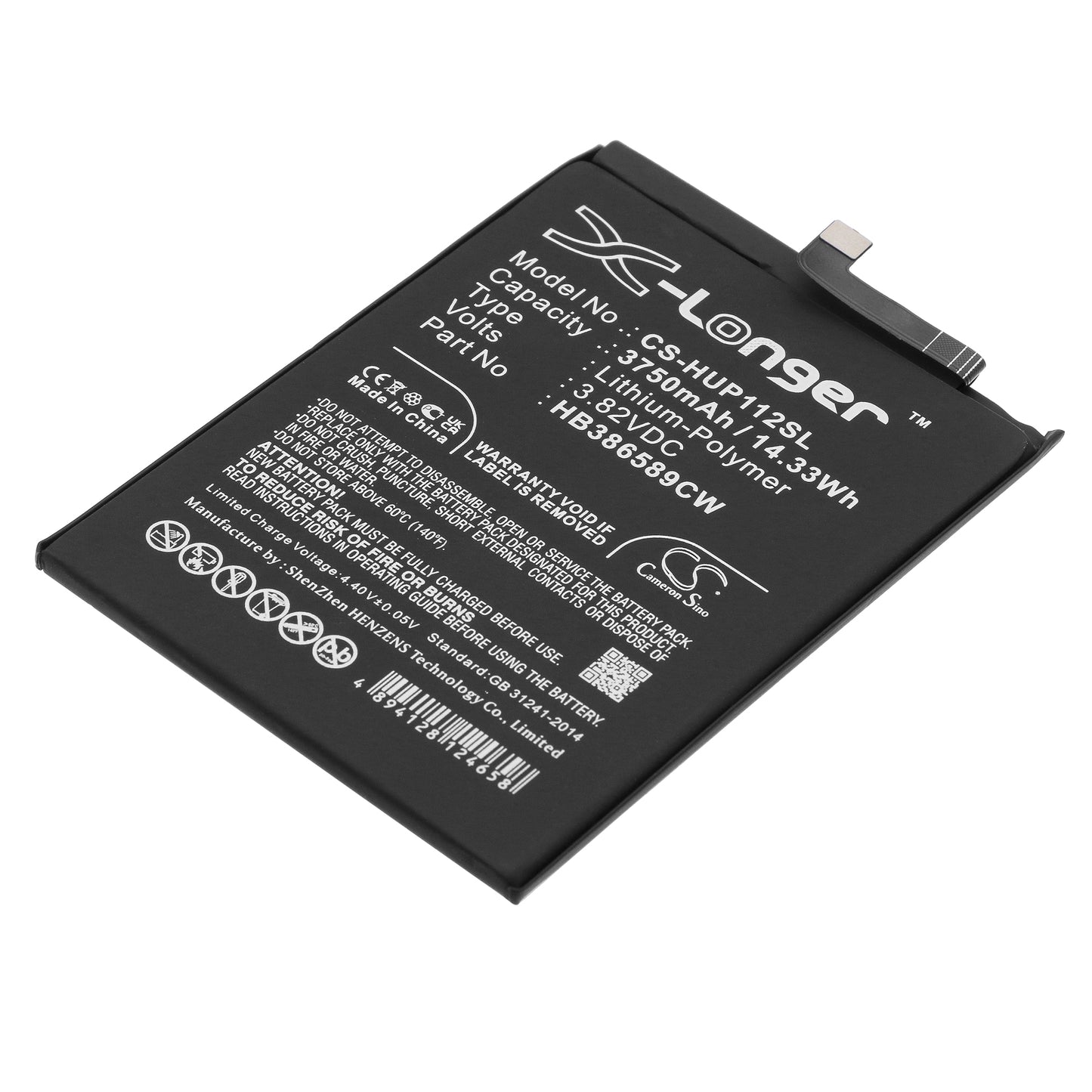 Akku Huawei BKL-AL00 3750mAh / 14.33Wh