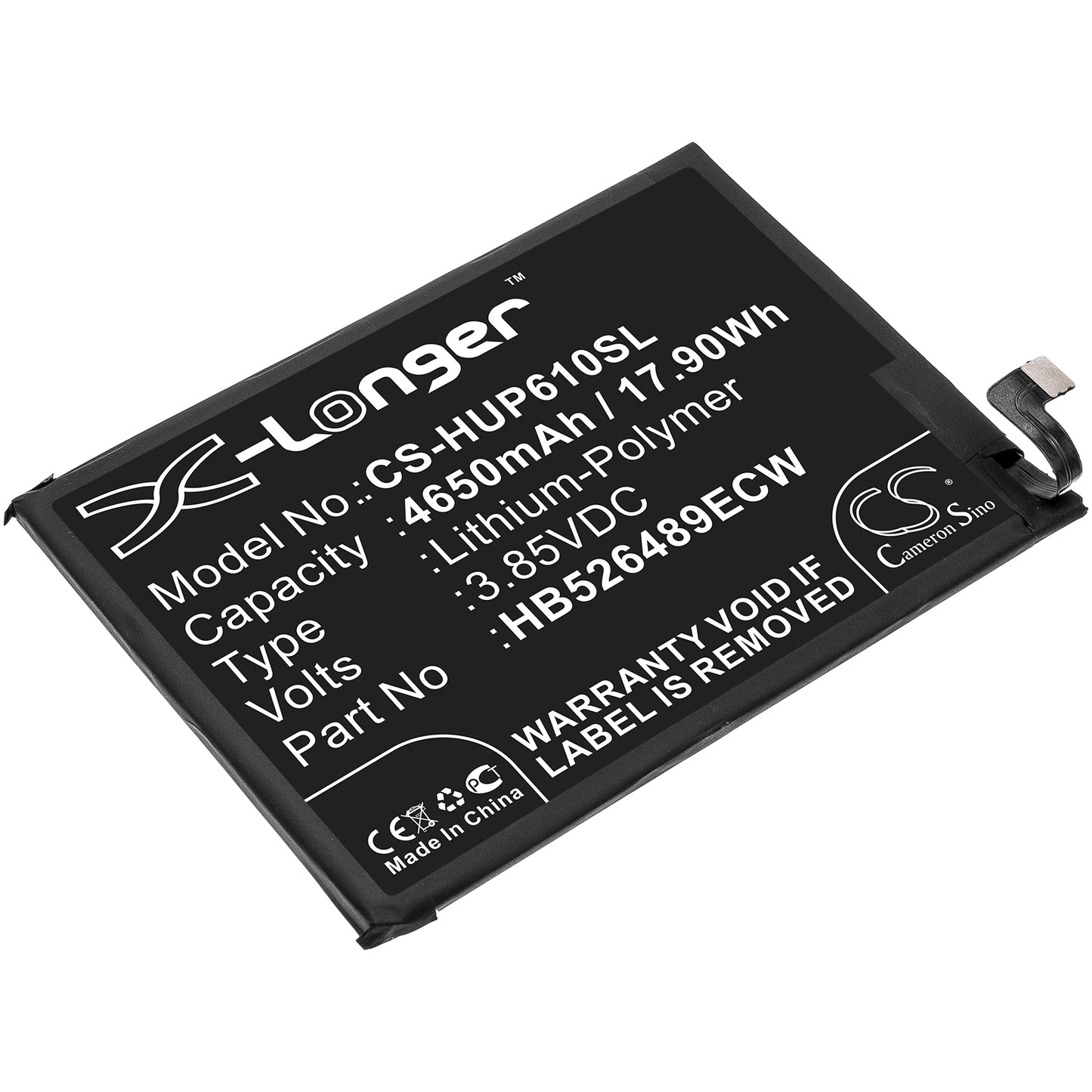 Battery for Huawei Y6p 4650mAh / 17.90Wh
