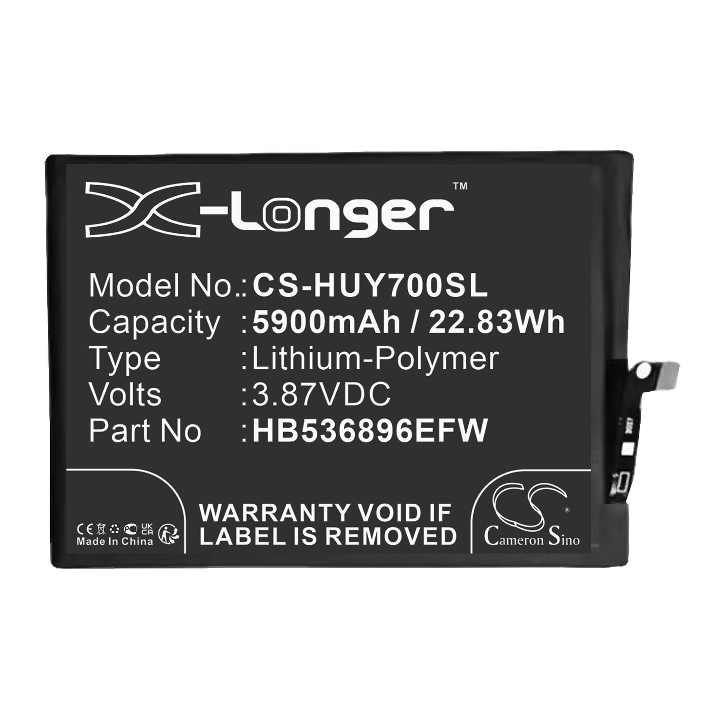 Akku Huawei MGA-LX9 5900mAh / 22.83Wh