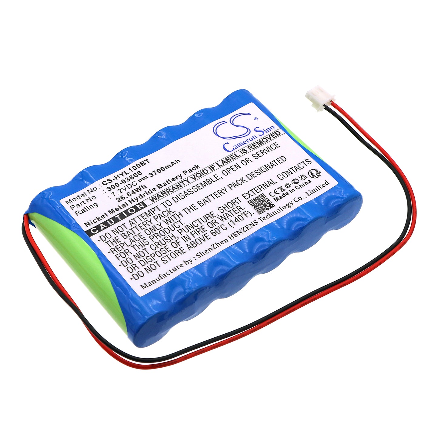 Battery for Honeywell lynx 5100 3700mAh / 26.64Wh