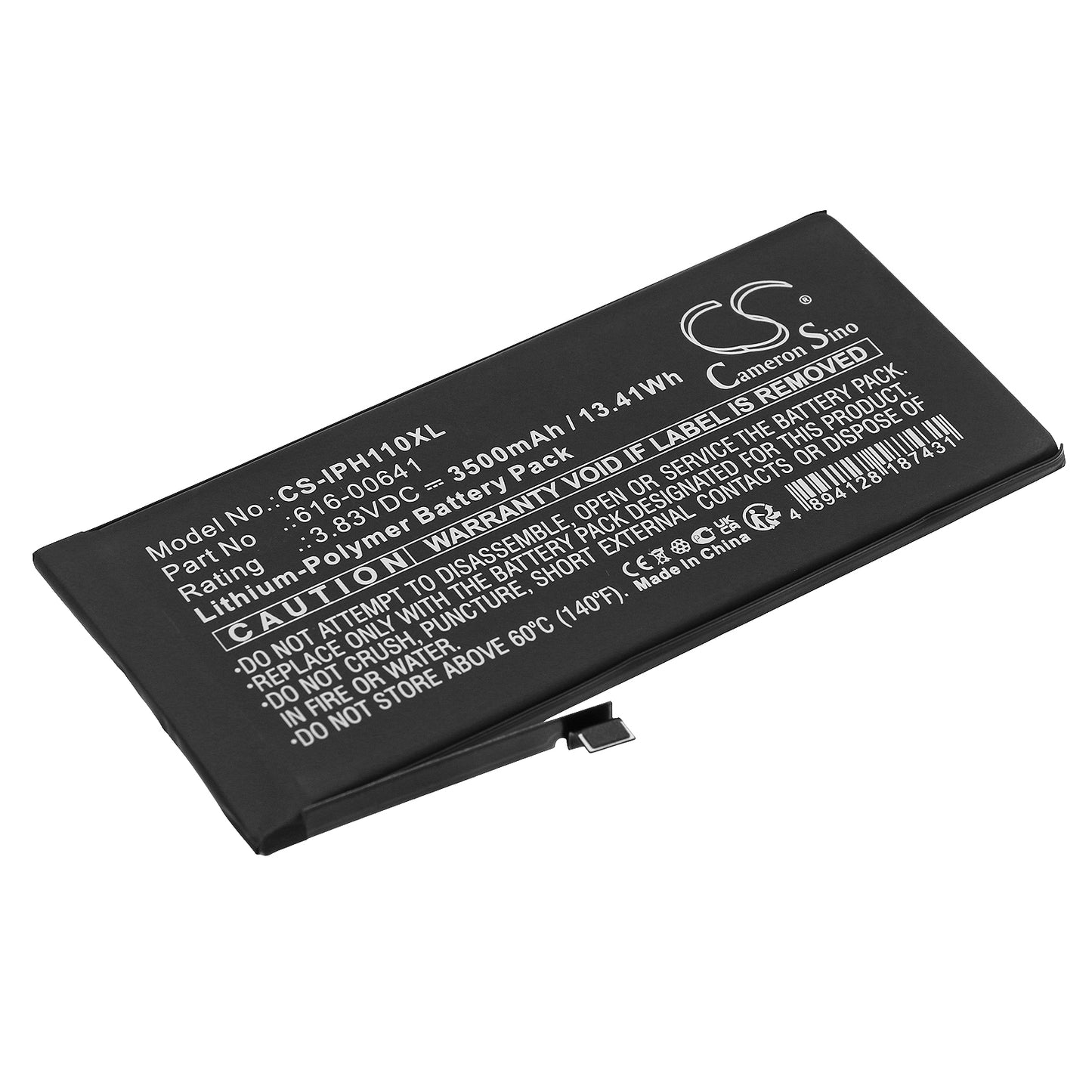 Batteri till Apple iPhone 11 3500mAh / 13.41Wh