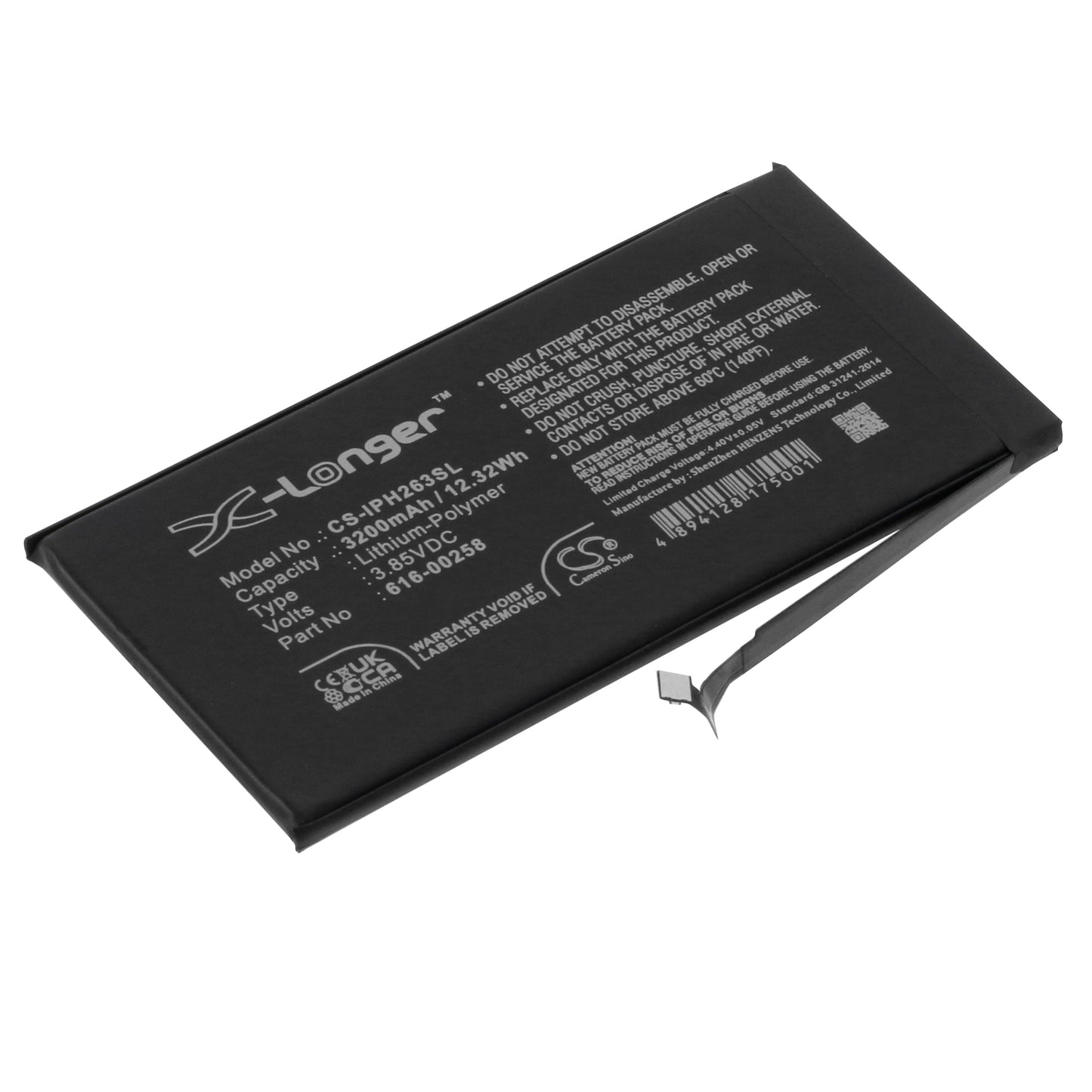 Batteri till Apple iPhone 13 5G 3200mAh / 12.32Wh