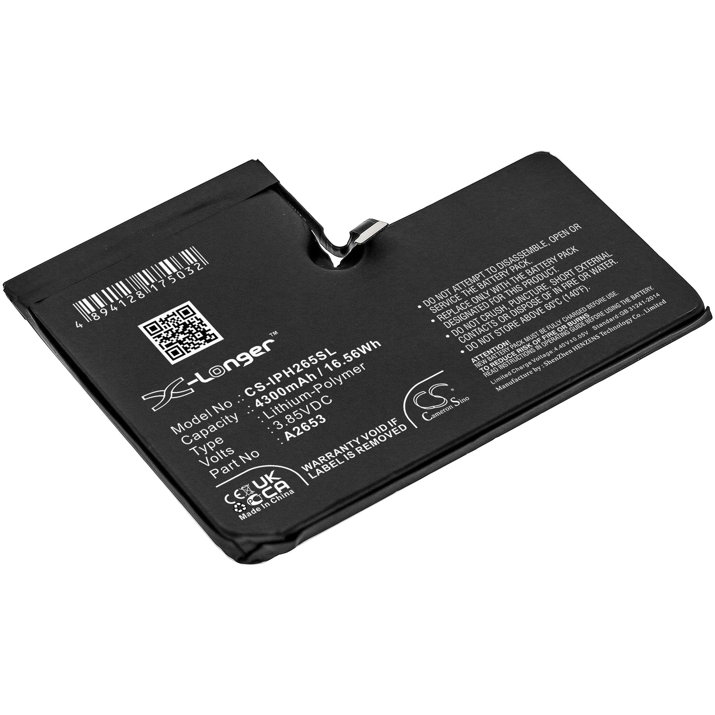 Batteri till Apple iPhone 13 Pro Max 5G 4300mAh / 16.56Wh