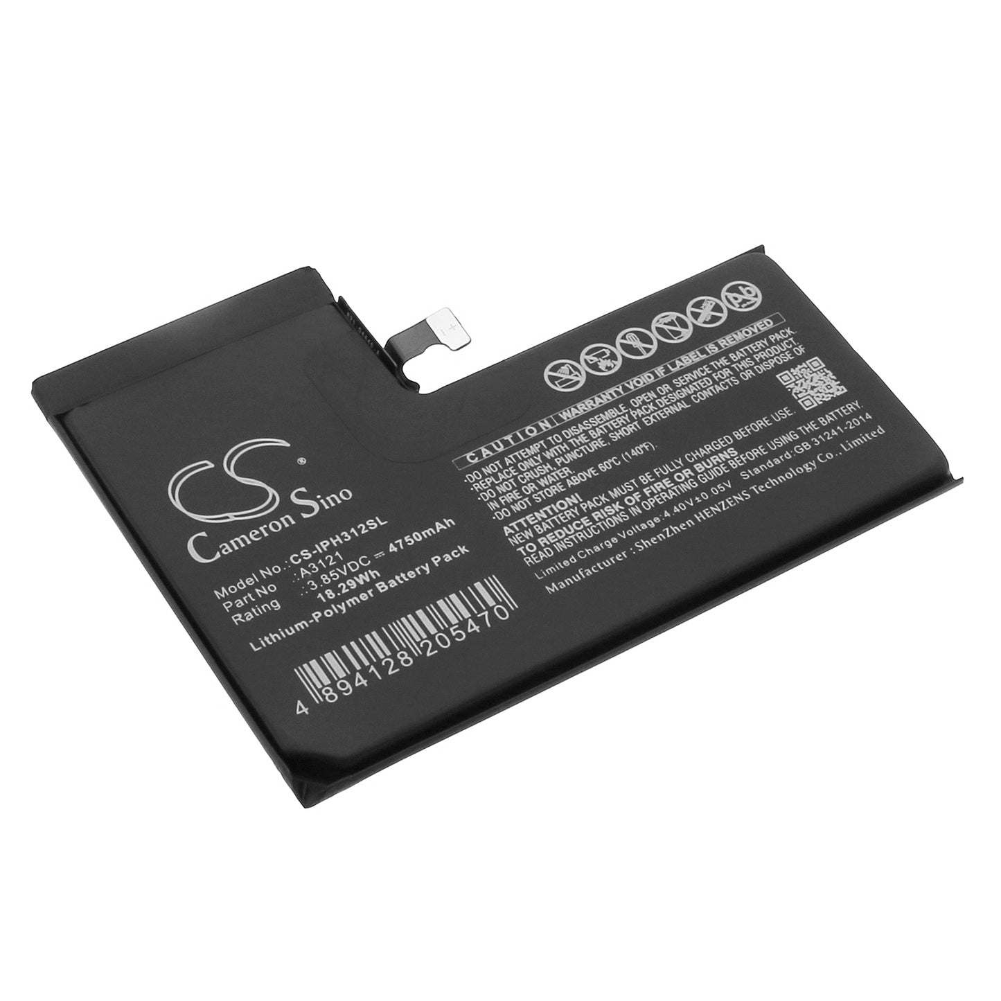 Batteri till Apple A2849 4750mAh / 18.29Wh