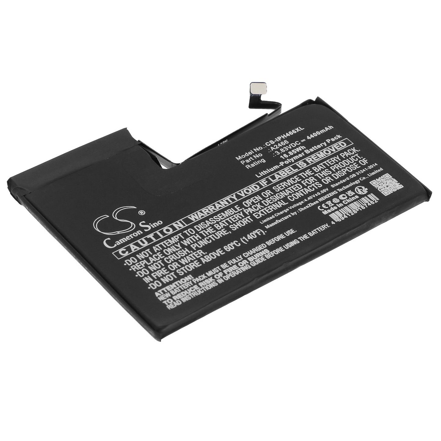 Batteri till Apple iPhone 12 Pro Max 4400mAh / 16.85Wh