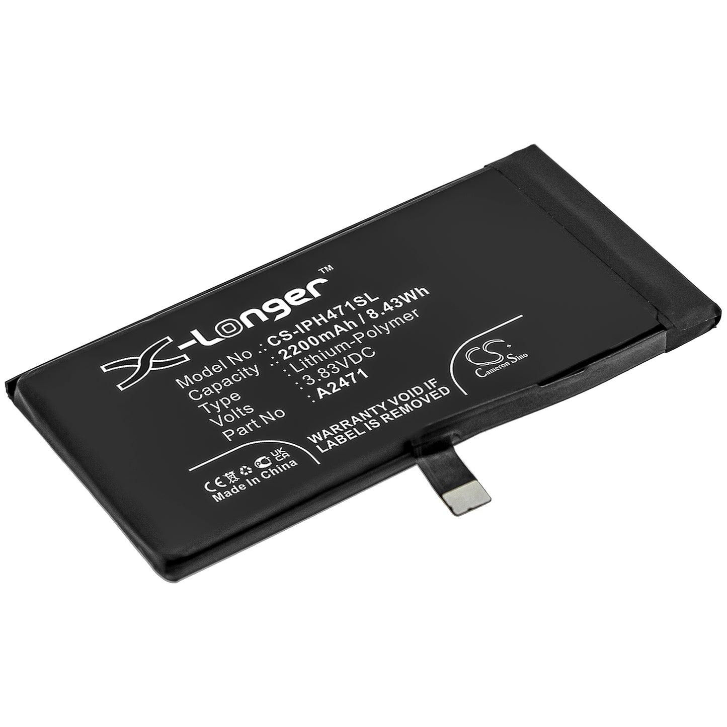 Batteri till Apple iPhone 12 Mini 2200mAh / 8.43Wh